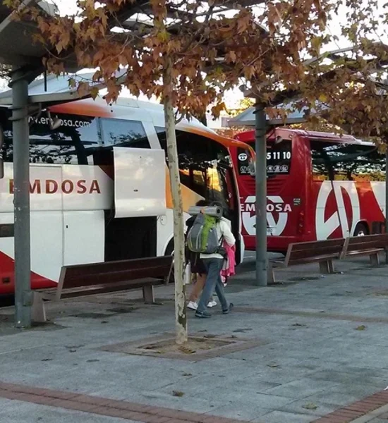 transporte escolar madrid autobus en la ciudad